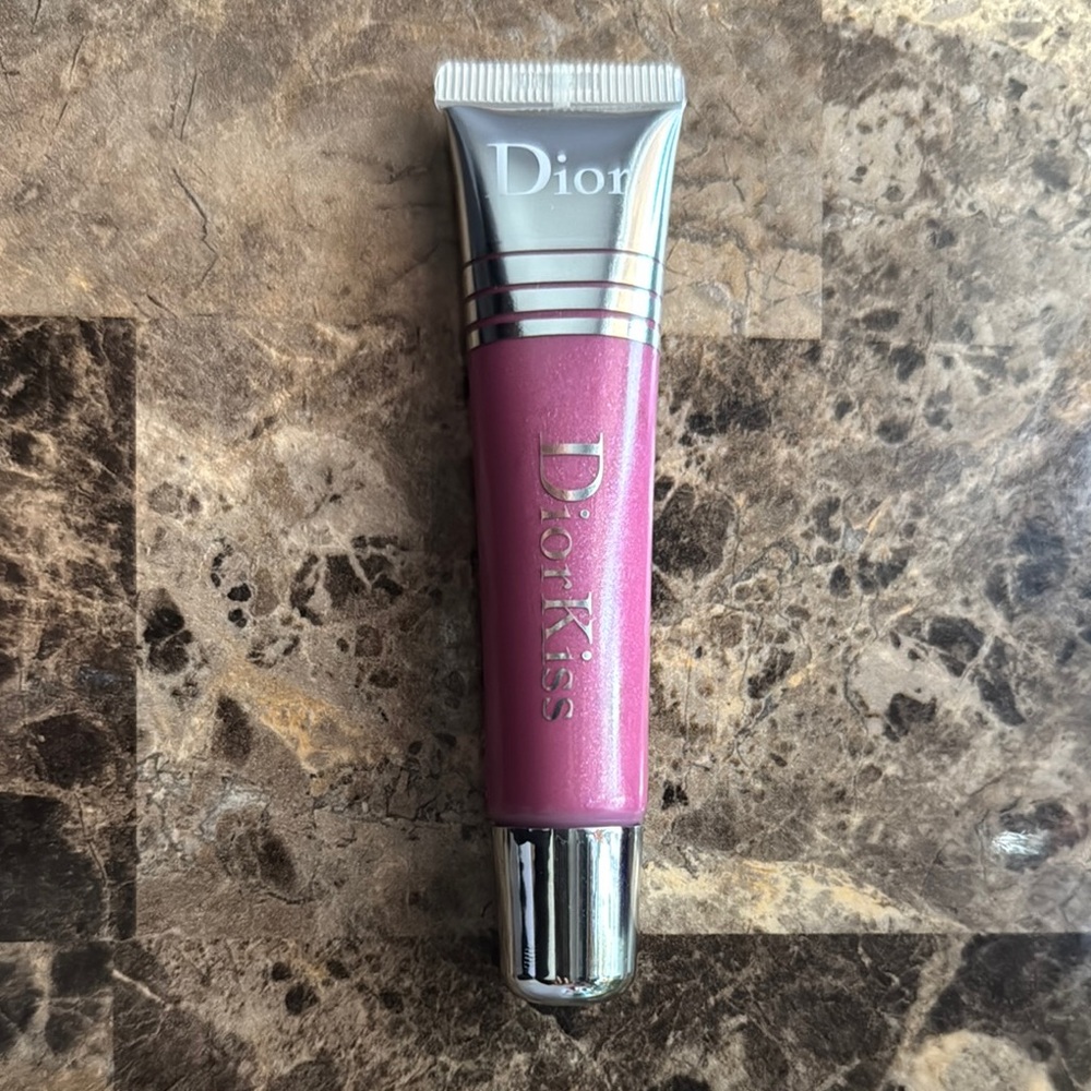 Dior Pink Lip Balm & Gloss with Shimmery Finish
